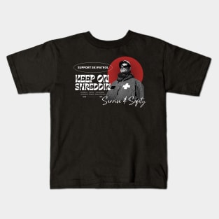 Support Ski Patrol Kids T-Shirt